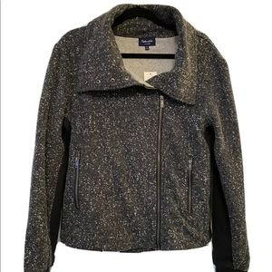 Splendid Speckled Wool Terry Jacket XL